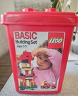 LEGO 1613 Basic Building Set Red Bucket 1987 Complete 359 Pieces
