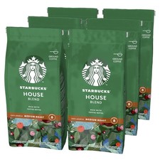 Image of STARBUCKS House Blend Medium Roast Ground Coffee 200g (Pack of 6)