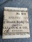 Vintage Box Alcock # 679 #16 Longshank Kirby Carlisle Blind Eye Fish Hooks! Nice — photo 2