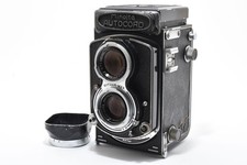 MINOLTA Autocord 6X6 TLR film camera Rokkor 75mm f3.5 From JAPAN 2699829