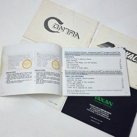 5 Official Nintendo NES Manuals (Zelda, Jackal, Contra, Low G Man, Paperboy)