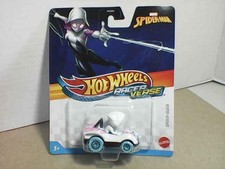 2025 Hot Wheels, Racer Verse, Marvel Spiderman "Spider-Gwen" Mix 4, Unopened