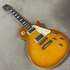 Burny (Fernadnes) Les Paul Model / Tiger Stripe / modificato / custodia morbida [213]