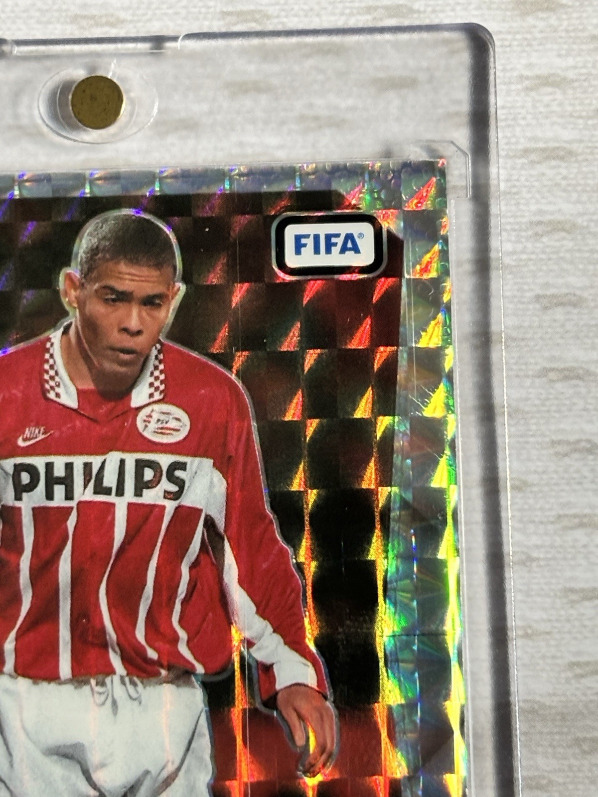 2025-26 FIFA Prizm Soccer - Ronaldo #23 - 2015 Flashback! Mosaic Prizm view 3