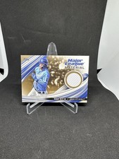 Topps Update 2023 Bobby Witt Royals Major League Material Relic Gold /50 MLM-BW