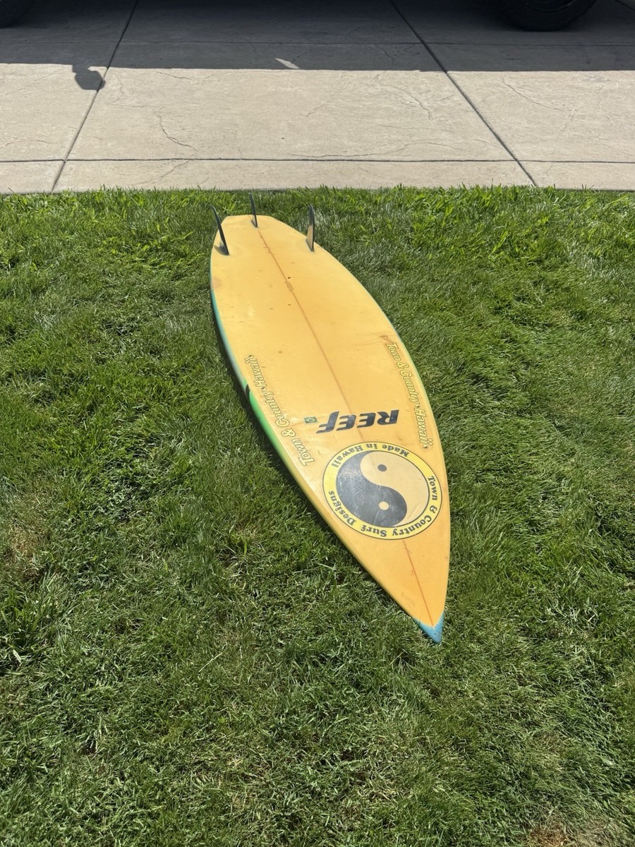 1986 Town & Country Surf Designs Reef Shortboard Surfboard LF