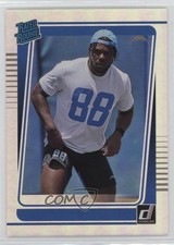 2021 Panini Donruss Rated Rookie No Name Tre' McKitty #304 1cz3