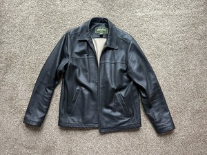 Eddie Bauer Leather Bomber Jacket | eBay