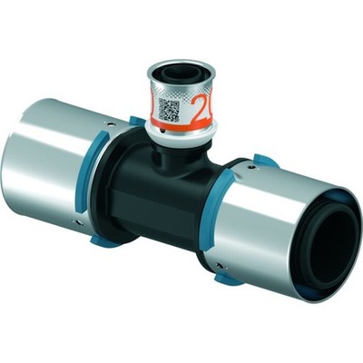 Uponor S-Press PLUS Press-T-Stück 1039962 40 x 20 x 40 mm, reduziert, PPSU