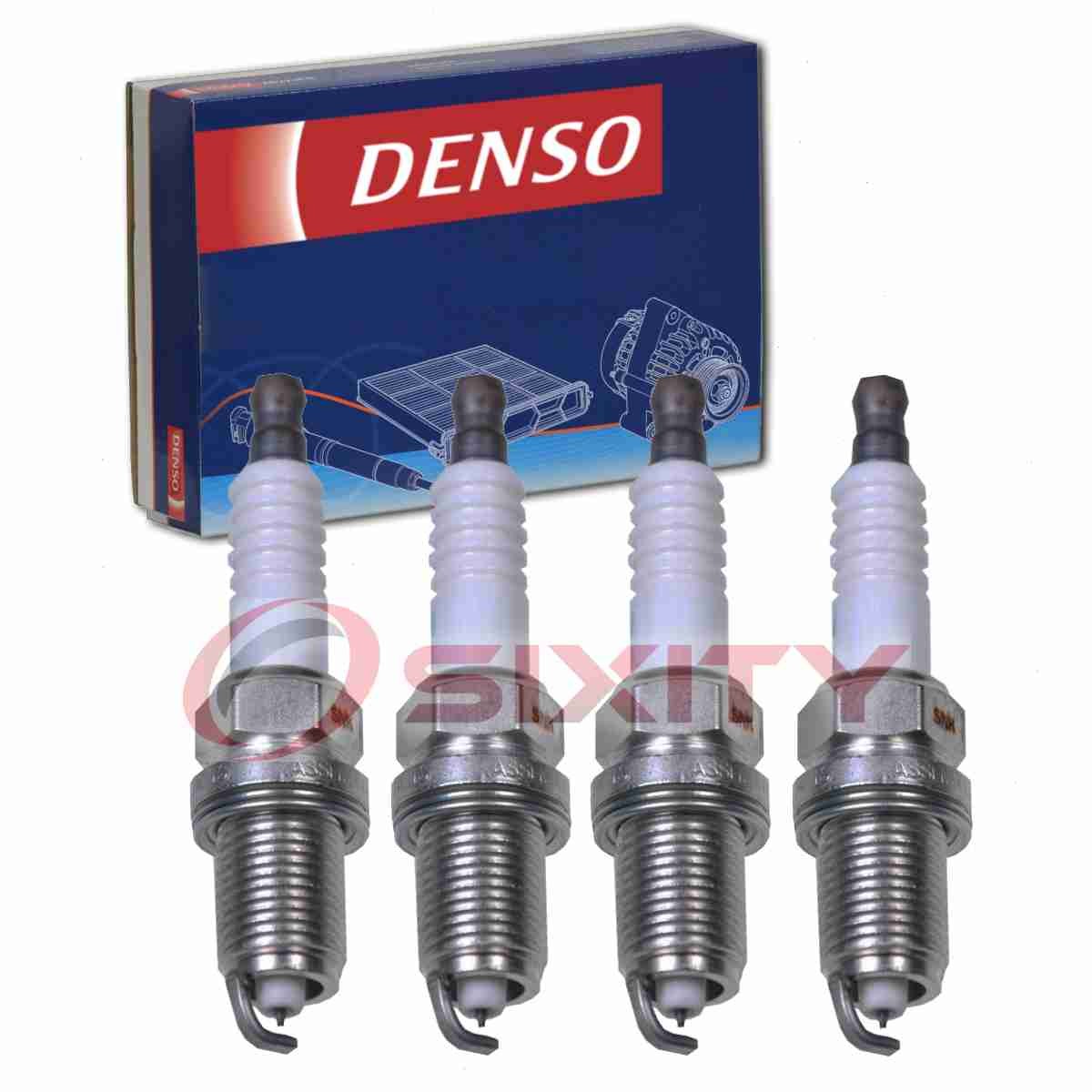 4 pc Denso Spark Plugs for 2000 Plymouth Voyager 2.4L L4 Ignition Secondary  jx