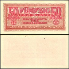 Germany 50 Reichspfennig, 1942 ND, P-M35, Used