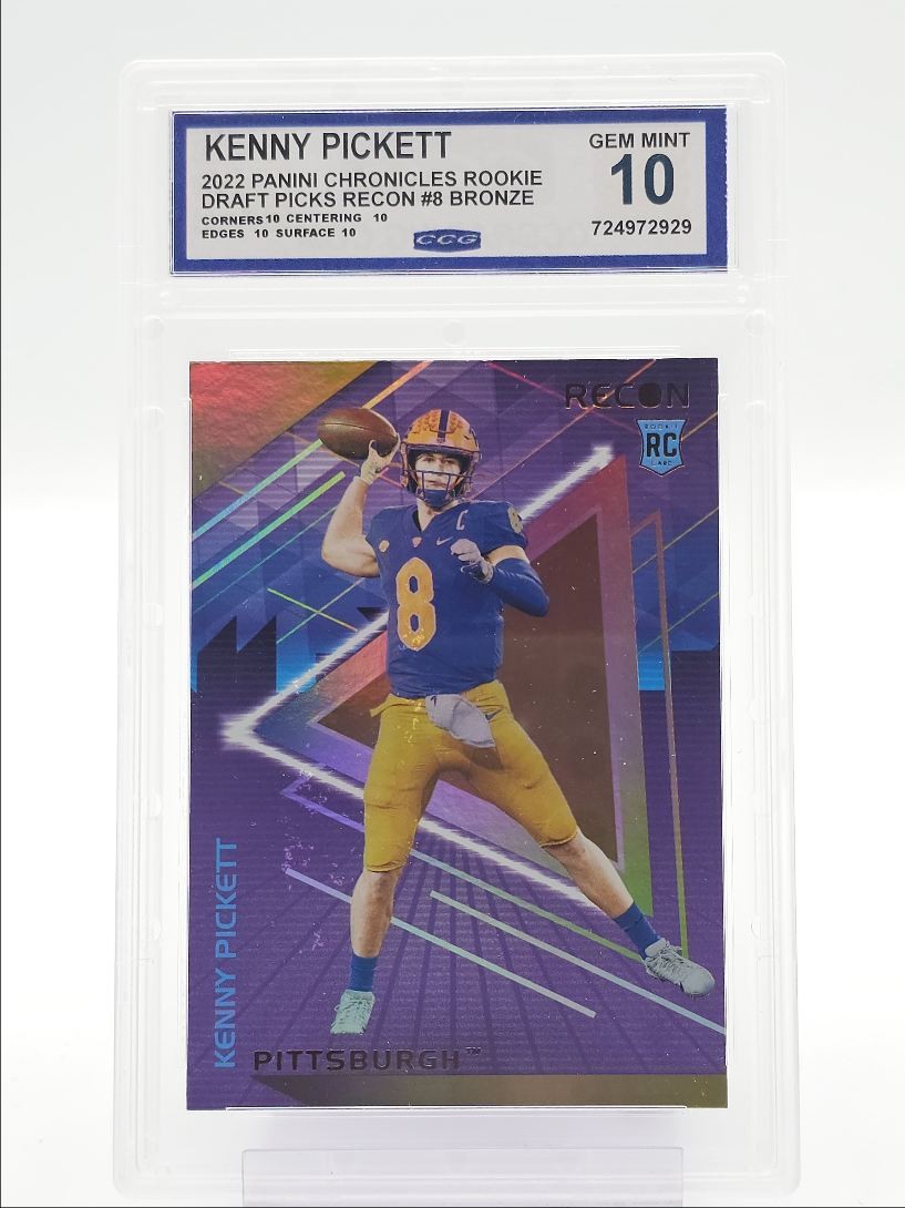 Kenny Pickett Panini Chronicles Draft Picks Recon #8 Bronze