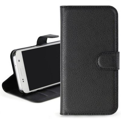 Executive Leder Wallet Cover Schutzhülle für Samsung Galaxy A14