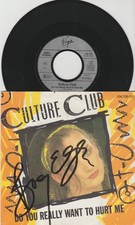 Original Boy George signierte 7 Vinyl Single ...