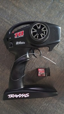  Traxxas TQ Transmitter 2.4 ghz 3 Channel Receiver Stampede Slash Rustler