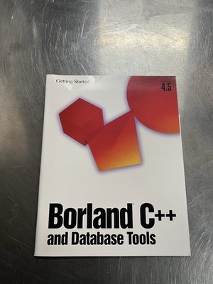 Borland C++ & Database Tools Erste Schritte Handbuch v4.5 gebraucht