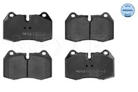 Meyle 025 214 7118 Bremsbelagsatz Vorne , Passt Zu: BMW 5 (E34), 7 (E38), 8 (E31