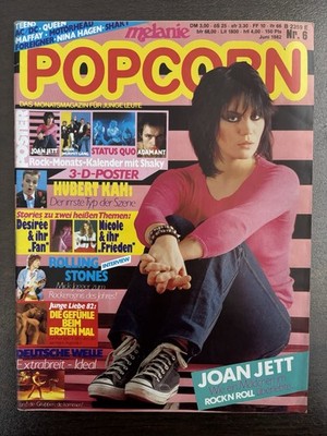 POPCORN 06/1982 Unvollständig - Queen, Status Quo, Adam Ant, Rolling Stones -