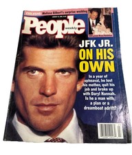 People Magazine January 16, 1995 John F Kennedy Jr JFK Jr. On His Own