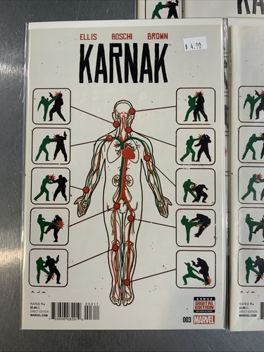 ⭐️ KARNAK #3 (2016 MARVEL Comics) VF/NM X7 Books Lot - Picture 6 of 8