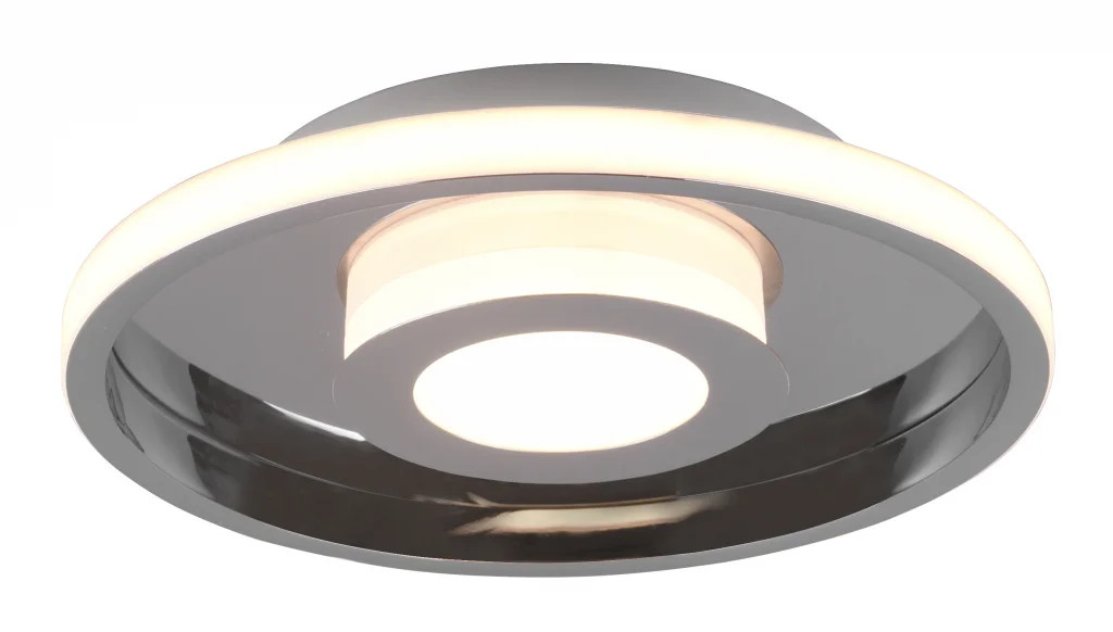 Bathroom Light Silver Ascari LED IP44 Chrome Dimmble Trio 680810306