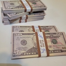 Best Replica NEW 50 Stack 100 Bills /REPLICA/ NOVELTY PURPOSES ONLY