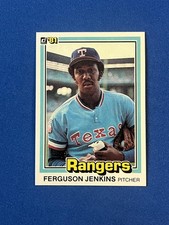1981 Donruss #146 Ferguson Jenkins Baseball Card Sharp