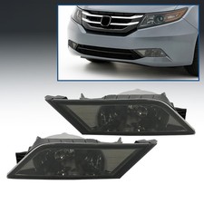 For Honda Odyssey Ex Exl Lx 2011-2013 Bumper Smoke Fog Lights Lamp Wswitch Pair
