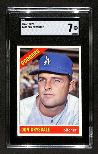 1966 Topps Don Drysdale #430 card