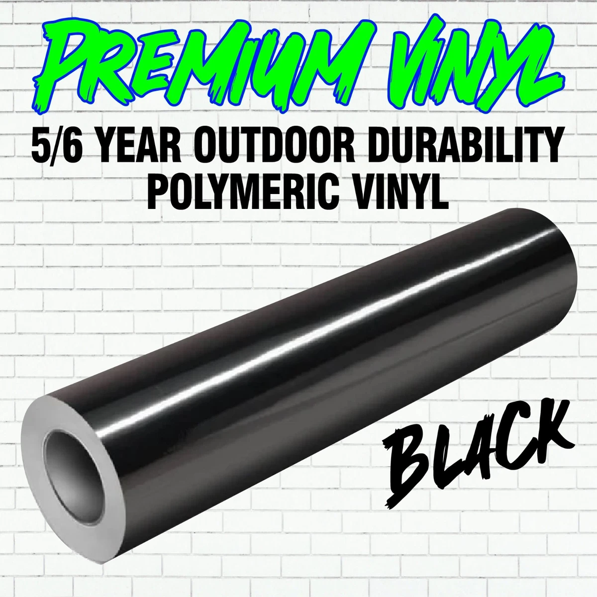 Vinilo Adhesivo Brillante Negro D-C-Fix 2.1m X 90cm – Autoadhesivo Removible – Hecho En Alemania