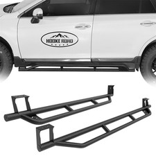 Pair Steel Rock Sliders Tube Door Armor Step Rail For Subaru Outback 2015-2019 Pair Steel Rock Sliders Tube Door Armor Step Rail For Subaru Outback 2015-2019