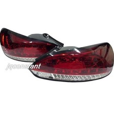 Led Tail Rear Lights Redclear Lens For Vw Scirocco Mk 3 2008-2014