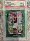 2024 Panini Prizm - Emergent Jayden Daniels #2 Green Ice Prizm (RC) Gem Mint 10