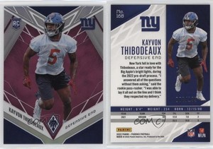 2022 Panini Phoenix Rookies Pink /199 Kayvon Thibodeaux #168 Rookie RC
