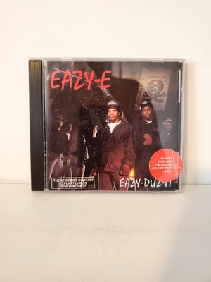 Eazy-E (NWA) ''Eazy-Duz-It'' CD, (1988), (w/ Original Hype Sticker), N.W.A. ÷