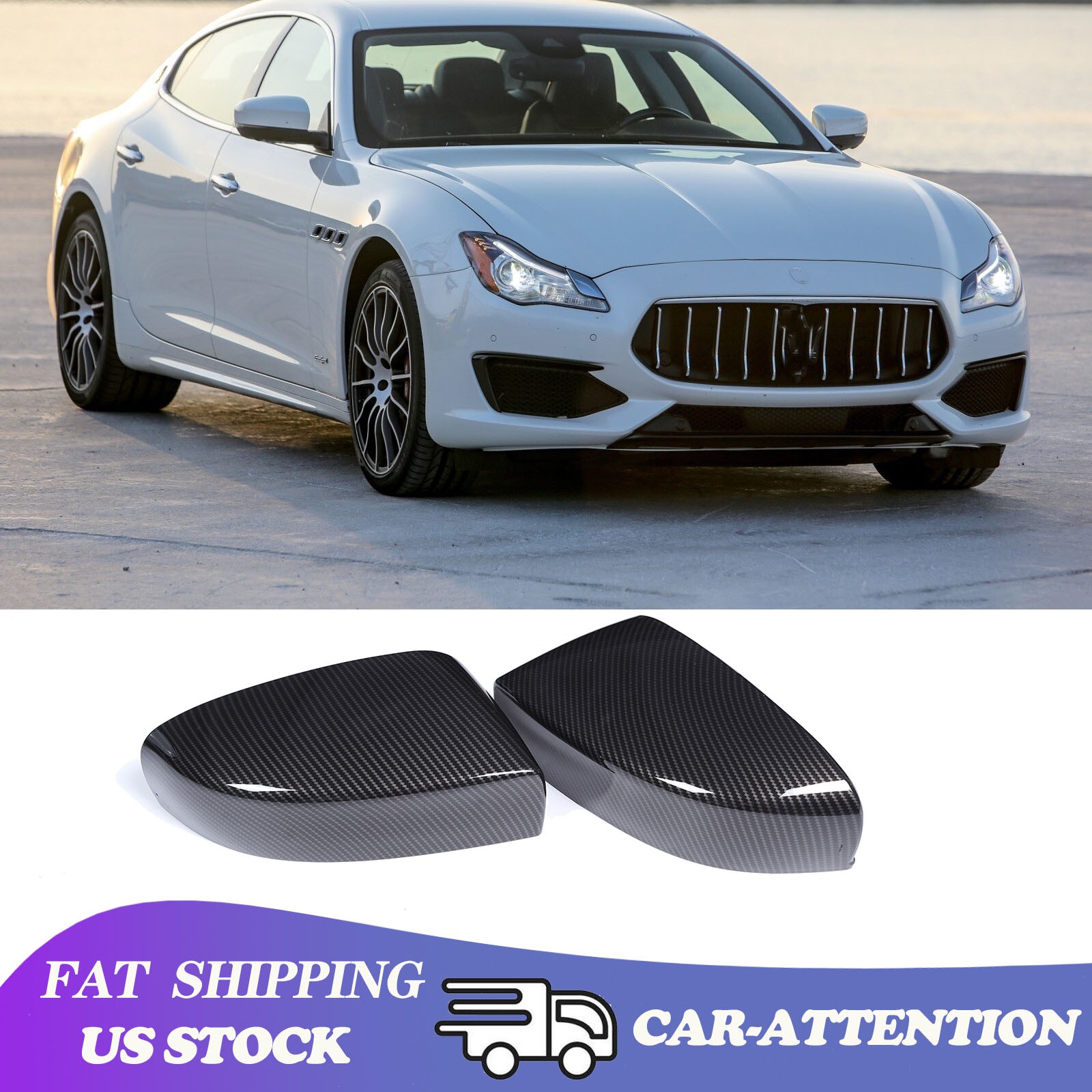 Maserati Quattroporte 2017-2023 Side mirror