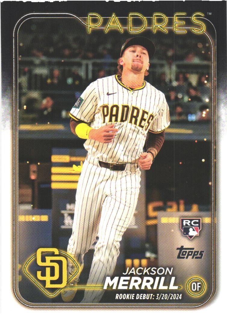 2024 Topps Update #US169 Jackson Merrill San Diego Padres
