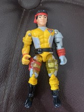 Vintage Original Bionic Six Bunji (Karate-1) 1986 Die Cast Action Figure