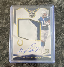 2020 Panini Limited Michael Pittman Jr. Rookie Patch Auto #164 /99 Colts