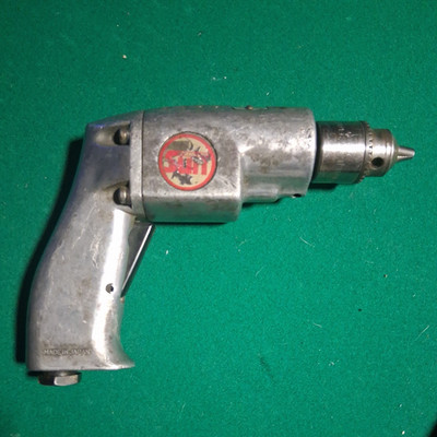 Sun International PT204 Pneumatic Air Drill With 3/8  Jacobs Chuck