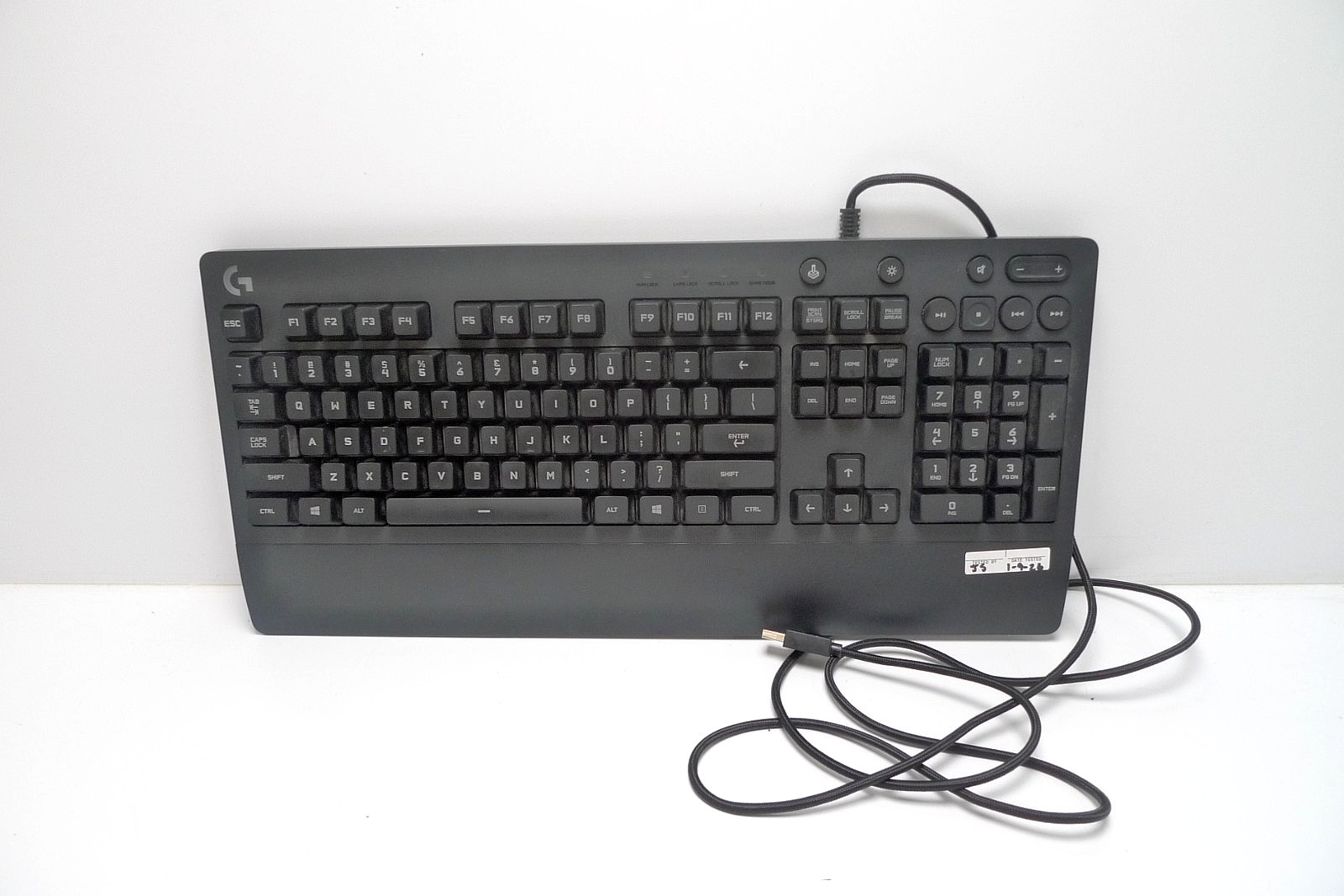 Logitech Black Y-U0029 G213 Prodigy Gaming USB-A Wired Keybo