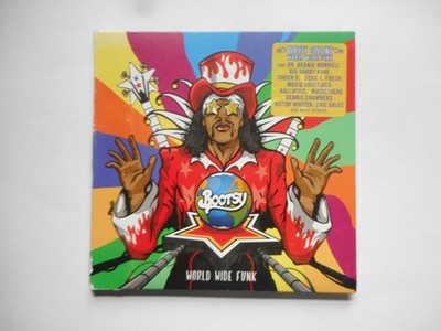BOOTSY--WORLD WIDE FUNK-2017   BOOKLET / CD-
