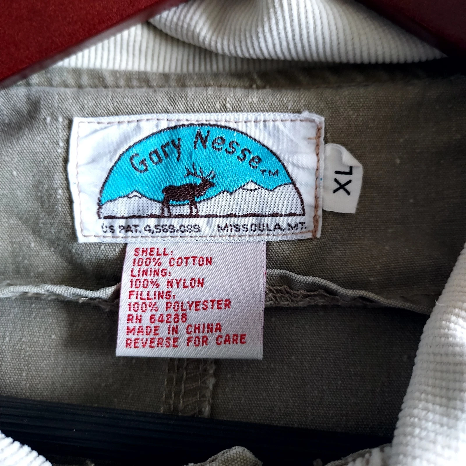 Gary Nesse Missoula Montana Ranch Chore Jacket Men's Size XL Cotton Unlined image 13