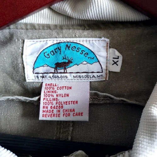 Gary Nesse Missoula Montana Ranch Chore Jacket Men's Size XL Cotton Unlined image 13