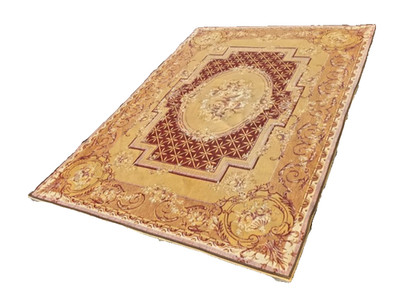 Laura Ashley Aubusson Teppich, Baumwolle/Wolle