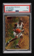 1998-99 Skybox Premium Star Rubies 16/50 Ron Mercer #79 PSA 7 06bg