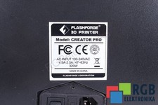 3D CREATOR PRO FLASHFORGE - Used - 3 Months Warranty
