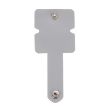 Earphone Wrap 12 x 5cm Silicone Cord Organizer Earbuds Holder, Grey
