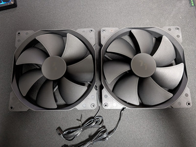 Fractal Design Dynamic X2 PWM GP-18 180 mm Computer Case Fans - Quantity=2