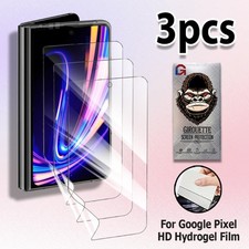 3 Pack HD Clear Film For Google Pixel Fold 9Pro Fold Screen Protector